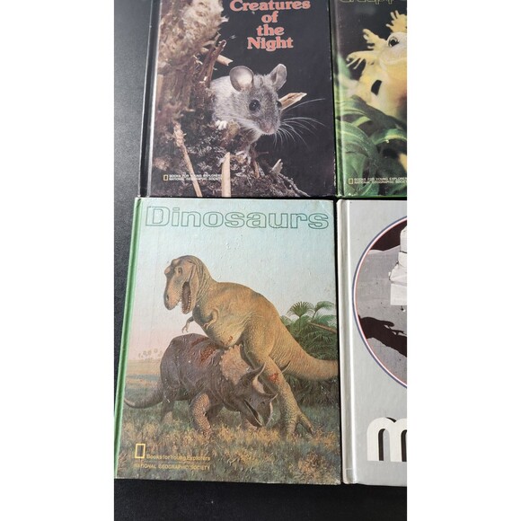 Vintage National Geographic Young Explorers Books Lot of 4 1970s 1980s HC - Picture 3 of 10